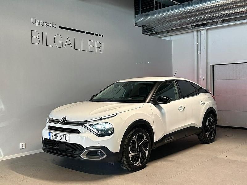 Vit Begagnad 2022 Citroën C4 Shine Halvkombi | 189 900 kr (Marknadspris) - Bild 1/4