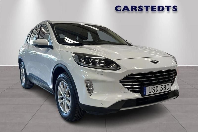 Vit Begagnad 2022 Ford Kuga Titanium SUV | 299 900 kr (Dyr) - Bild 1/4