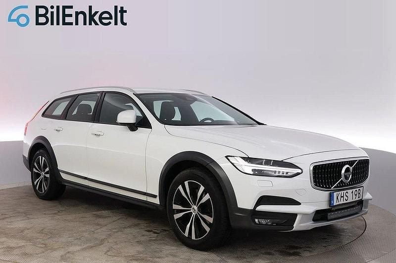 Vit Begagnad 2020 Volvo V90 CC Kombi | 288 900 kr (Bra pris) - Bild 1/4