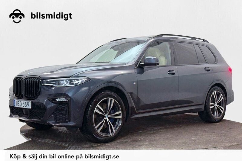 Grå Begagnad 2020 BMW X7 M Sport SUV | 779 900 kr - Bild 1/3