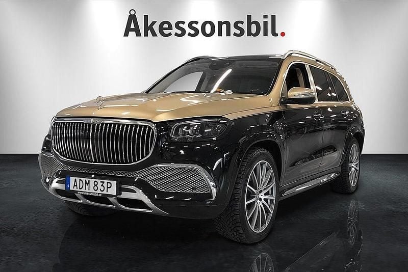 Begagnad Mercedes GLS600 Maybach 558 HK (410 kW) 2021 Svart SUV