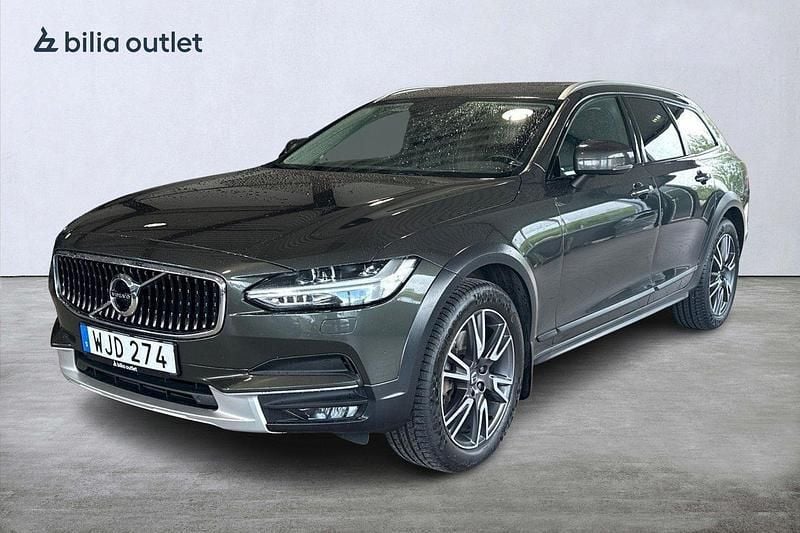 Mörkgrå Begagnad 2018 Volvo V90 CC Pro Kombi | 259 900 kr (Marknadspris) - Bild 1/3