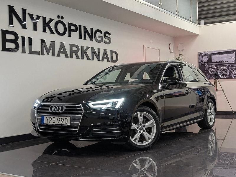 Svart Begagnad 2017 Audi A4 Kombi | 164 900 kr (Marknadspris) - Bild 1/4