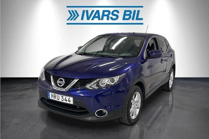 Begagnad Nissan Qashqai Acenta Connect 110 HK (80 kW) 2015 Blå SUV