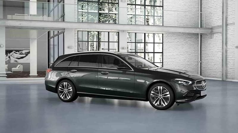 Grå Ny 2024 Mercedes C300e Kombi | 683 280 kr - Bild 1/1