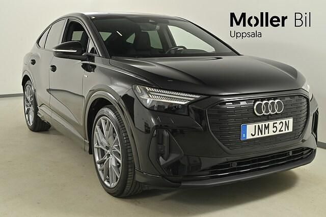 Mytsvart metallic Begagnad 2024 Audi Q4 Sportback e-tron Proline SUV | 639 900 kr - Bild 1/3