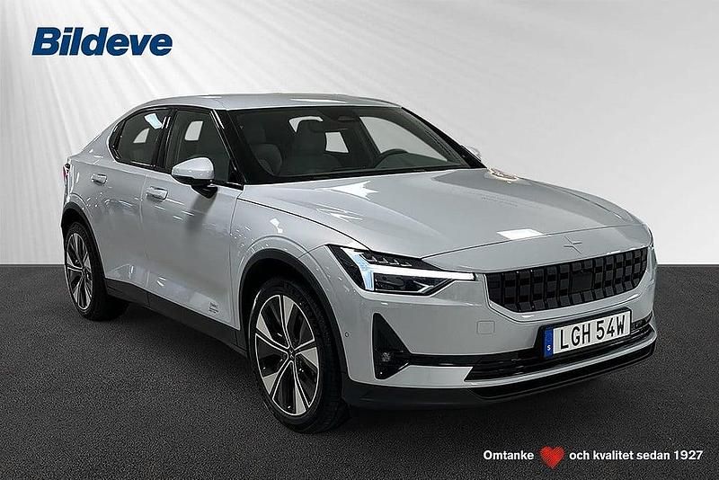 Begagnad Polestar 2 Standard Range Single Motor 309 kW (421 HK) 2022 Silver Halvkombi