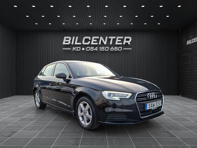 Begagnad Audi A3 Proline 116 HK (85 kW) 2019 Svart Sedan