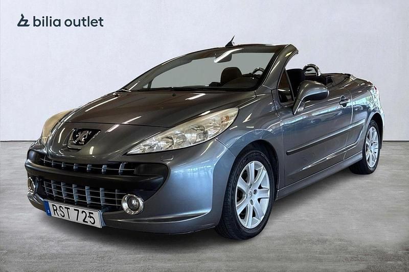 Grå Begagnad 2007 Peugeot 207 CC Cab | 39 900 kr (Bra pris) - Bild 1/4