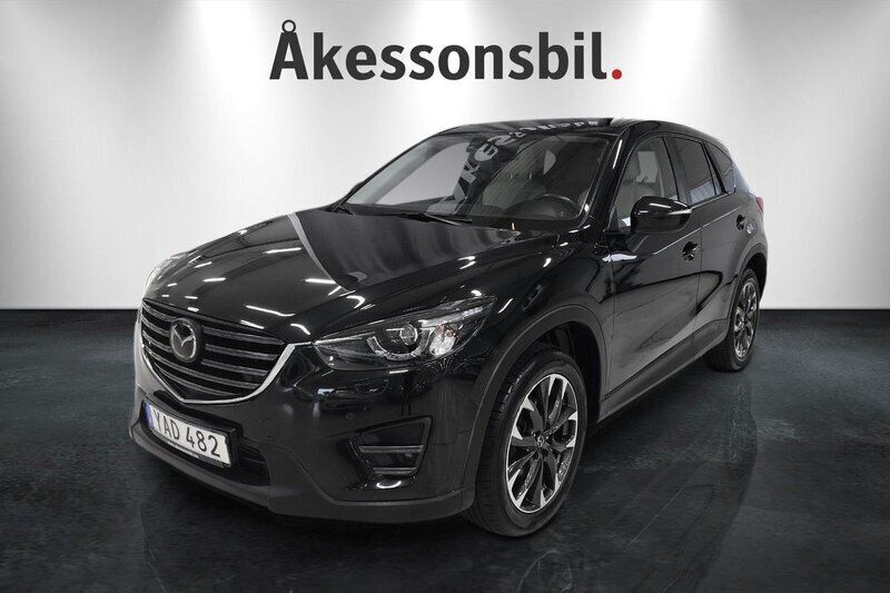 Svart Begagnad 2015 Mazda CX-5 Optimum SUV | 169 000 kr (Lite dyr) - Bild 1/4