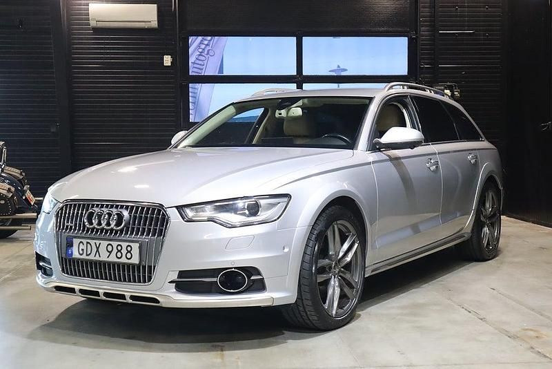 Begagnad Audi A6 Allroad 204 HK (150 kW) 2014 Silver Kombi