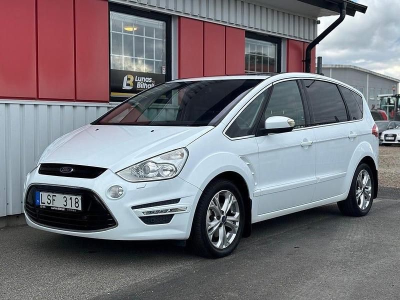 Begagnad Ford S-MAX Business Edition 163 HK (119 kW) 2011 Vit Minibuss