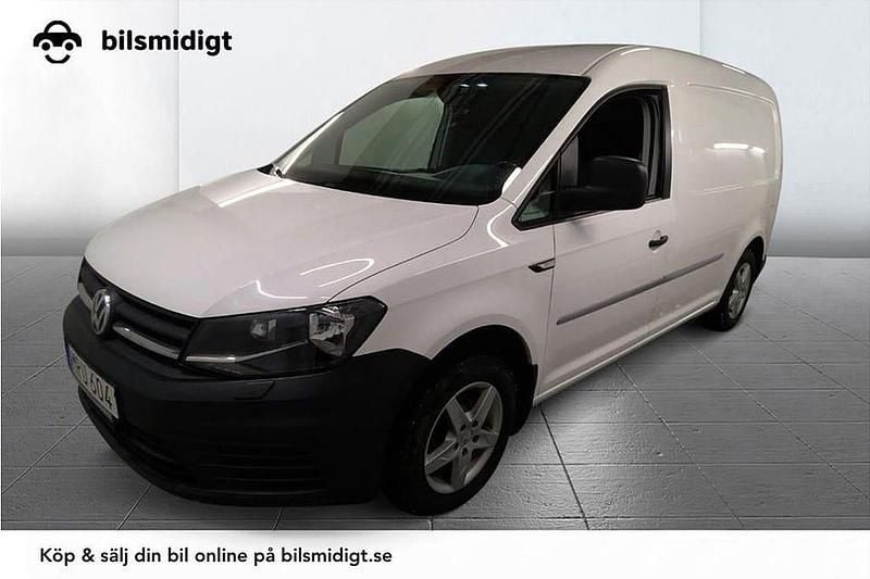 Begagnad VW Caddy Maxi 102 HK (75 kW) 2018 Vit Minibuss