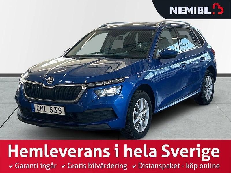 Begagnad Skoda Kamiq Adventure 110 HK (80 kW) 2021 Blå SUV