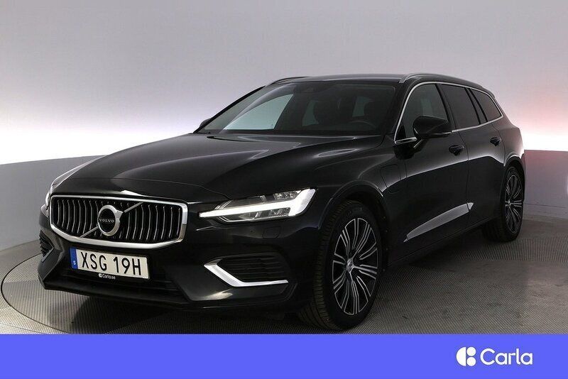 Svart Begagnad 2021 Volvo V60 Inscription Kombi | 384 900 kr (Marknadspris) - Bild 1/4