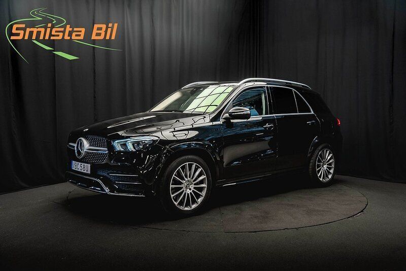 Svart Begagnad 2022 Mercedes GLE350e SUV | 769 800 kr (Lite dyr) - Bild 1/4