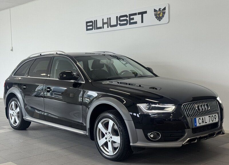 Svart Begagnad 2015 Audi A4 Allroad Kombi | 134 900 kr (Marknadspris) - Bild 1/4