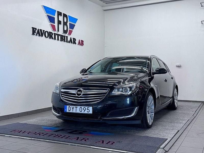 Svart Begagnad 2014 Opel Insignia Business Kombi | 89 900 kr (Marknadspris) - Bild 1/4