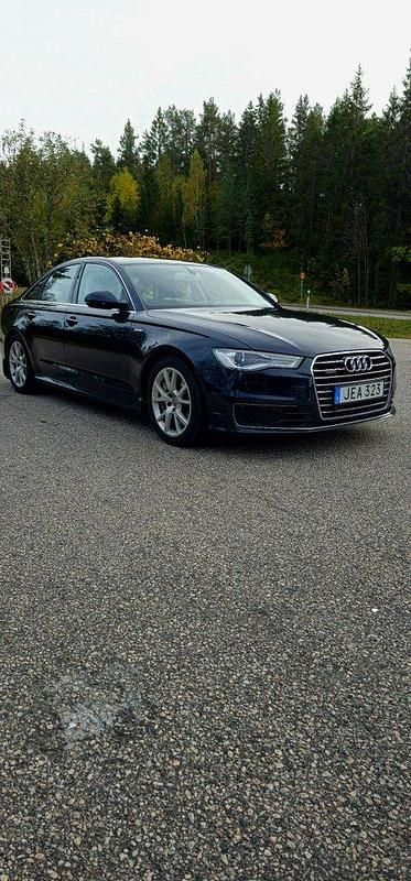 Blå Begagnad 2016 Audi A6 Sedan | 240 000 kr - Bild 1/4