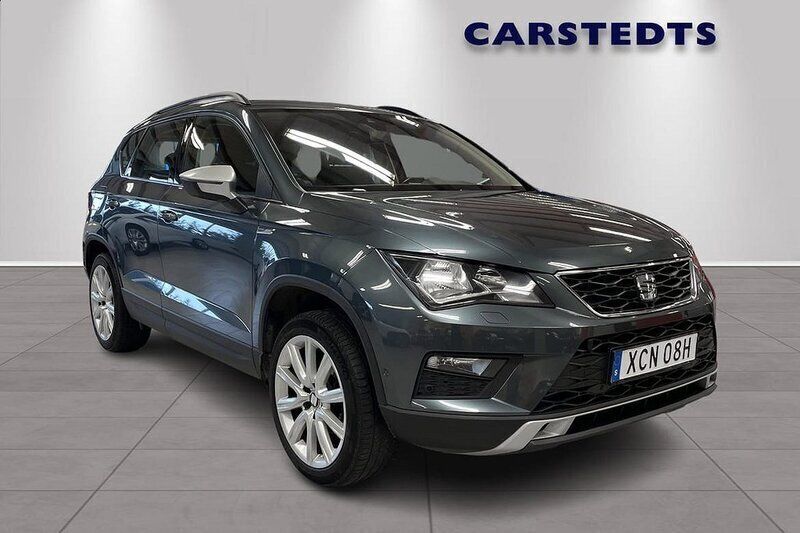 Mörkgrå Begagnad 2019 Seat Ateca Sport SUV | 174 900 kr - Bild 1/4