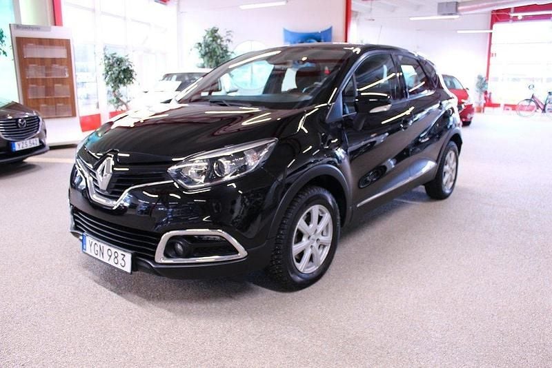 Svart Begagnad 2016 Renault Captur SUV | 129 000 kr (Marknadspris) - Bild 1/4