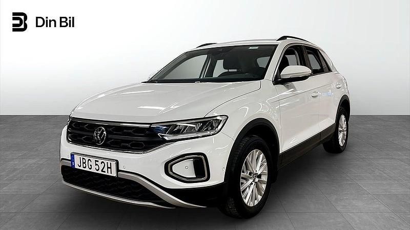 Pure white Begagnad 2022 VW T-Roc SUV | 234 800 kr (Marknadspris) - Bild 1/4