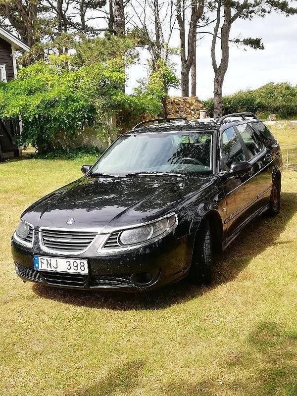 Svart Begagnad 2007 Saab 9-5 Linear Kombi | 10 000 kr (Bra pris) - Bild 1/4