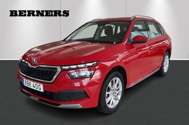 Röd Begagnad 2020 Skoda Kamiq SUV | 199 900 kr (Marknadspris) - Bild 1/4