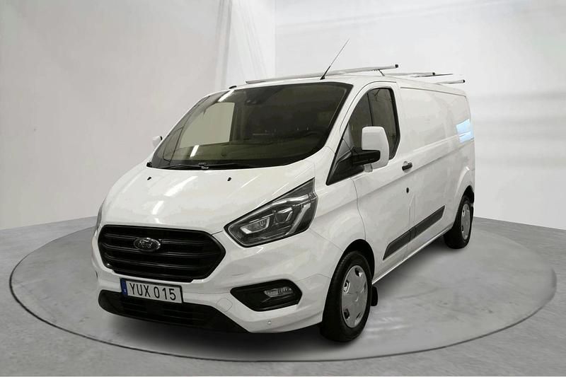 Vit Begagnad 2018 Ford Transit Custom | 109 000 kr - Bild 1/4