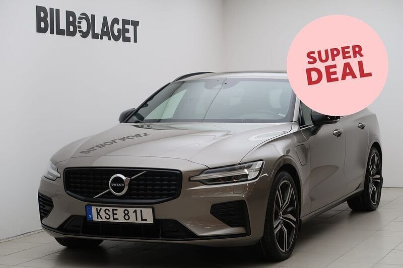 Grå Begagnad 2022 Volvo V60 R-Design Kombi | 419 500 kr (Marknadspris) - Bild 1/4