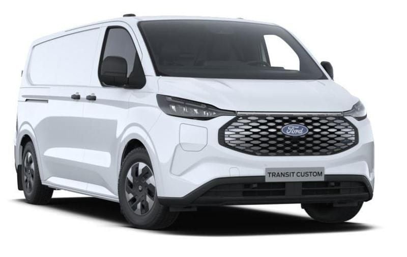 Ny Ford E-Transit 2026 Vit Van