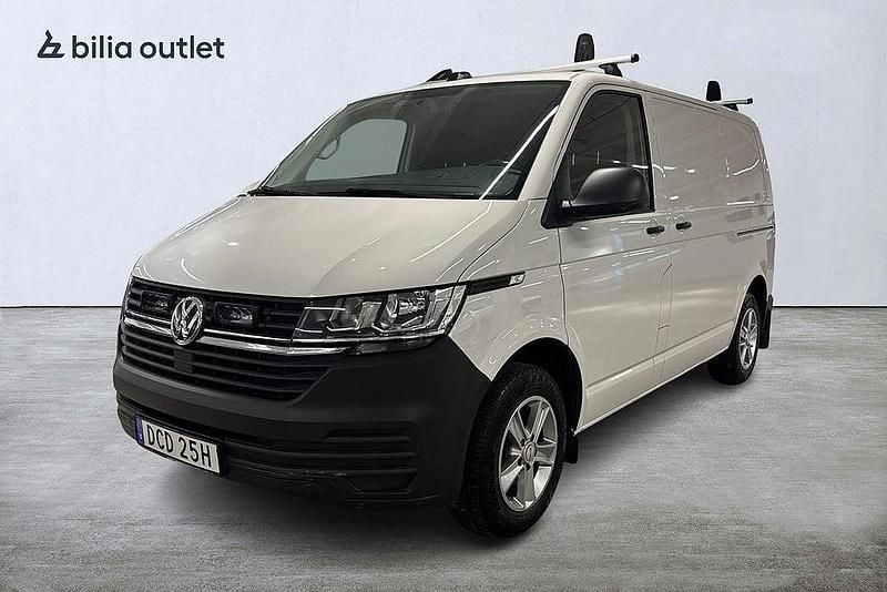 Vit Begagnad 2022 VW Transporter Van | 248 500 kr (Superpris) - Bild 1/3