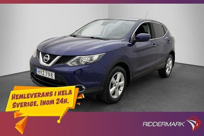 Begagnad Nissan Qashqai Tekna 116 HK (85 kW) 2015 Blå SUV