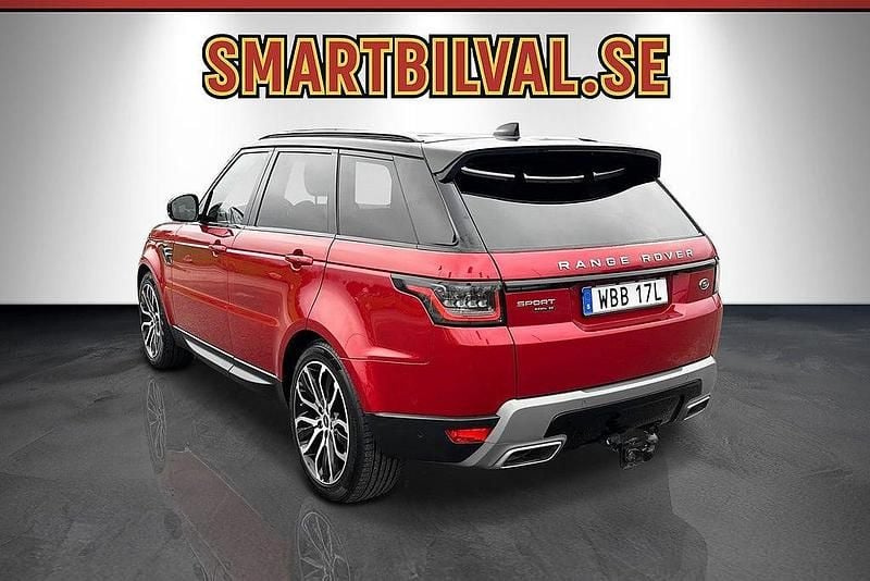 Begagnad Land Rover Range Rover Sport SE 400 HK (294 kW) 2019 Röd SUV