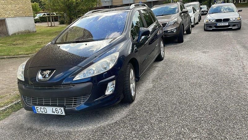 Blå Begagnad 2009 Peugeot 308 Kombi | 32 500 kr (Bra pris) - Bild 1/4