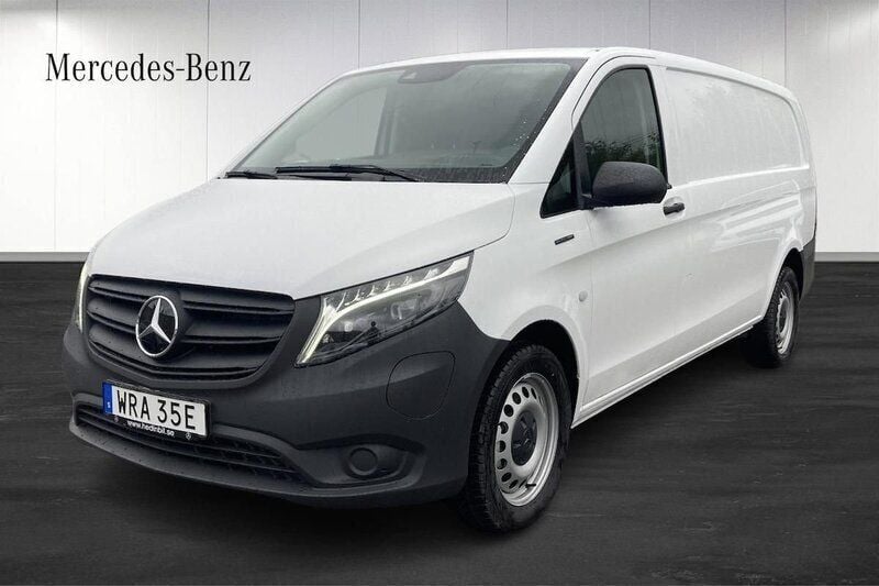 Vit Begagnad 2023 Mercedes e-Vito Minibuss | 437 375 kr (Superpris) - Bild 1/4