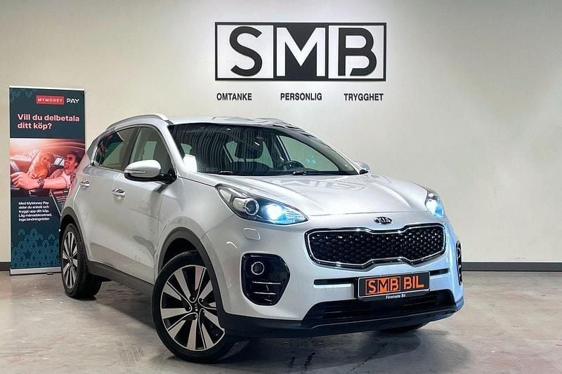 Grå Begagnad 2016 Kia Sportage Advance SUV | 129 900 kr (Marknadspris) - Bild 1/4