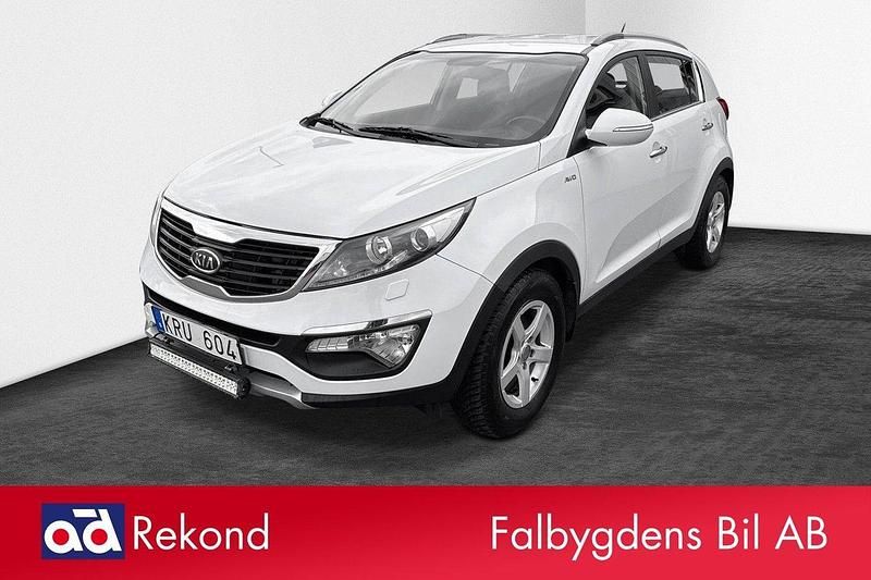 Vit Begagnad 2012 Kia Sportage EX SUV | 79 900 kr (Marknadspris) - Bild 1/4