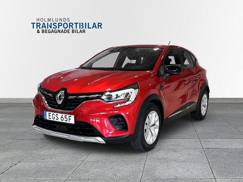 Röd Begagnad 2021 Renault Captur SUV | 199 900 kr (Marknadspris) - Bild 1/4