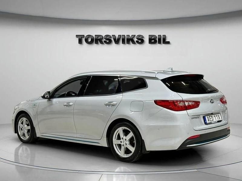 Begagnad Kia Optima Advance 205 HK (150 kW) 2019 Silvermet Kombi