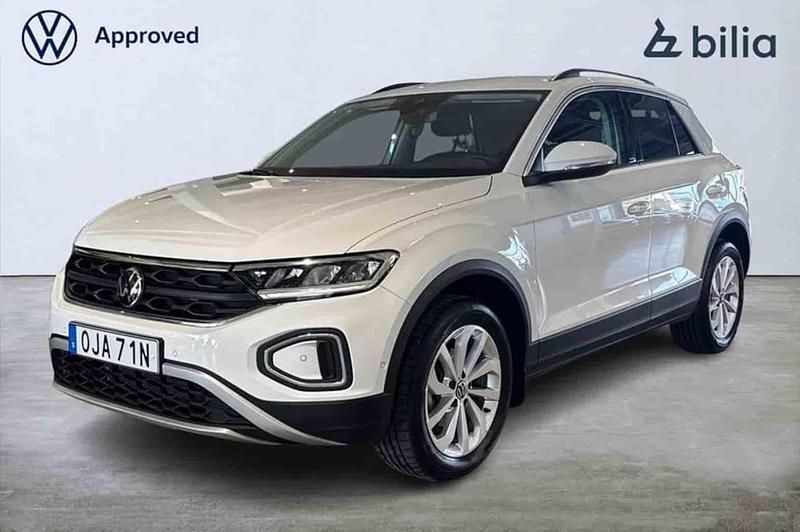 Vit Begagnad 2024 VW T-Roc SUV | 304 900 kr (Lite dyr) - Bild 1/1