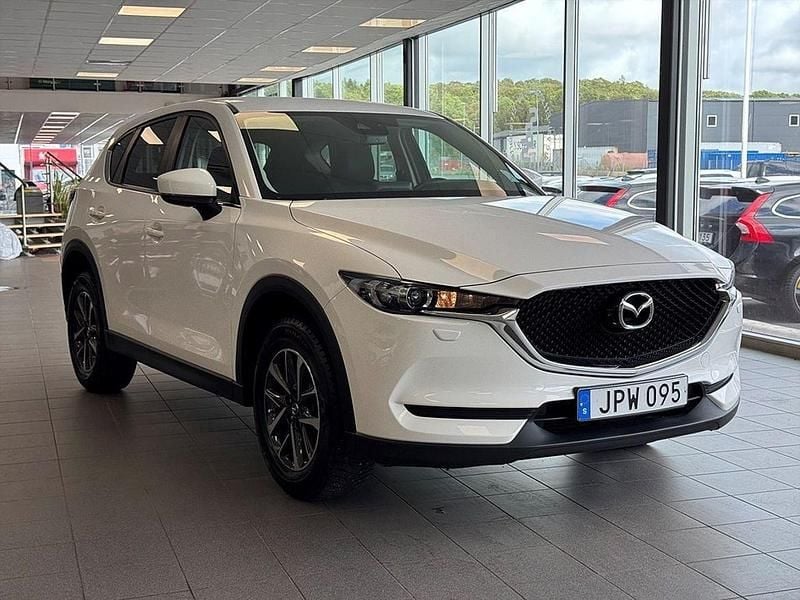 Vit Begagnad 2018 Mazda CX-5 Core SUV | 199 900 kr (Marknadspris) - Bild 1/3