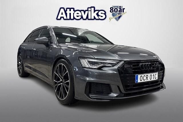 Grå Begagnad 2023 Audi A6 S-Line Kombi | 419 900 kr (Marknadspris) - Bild 1/4