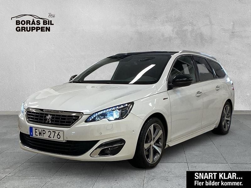 Vit Begagnad 2015 Peugeot 308 GT-line Kombi | 149 000 kr (Lite dyr) - Bild 1/2