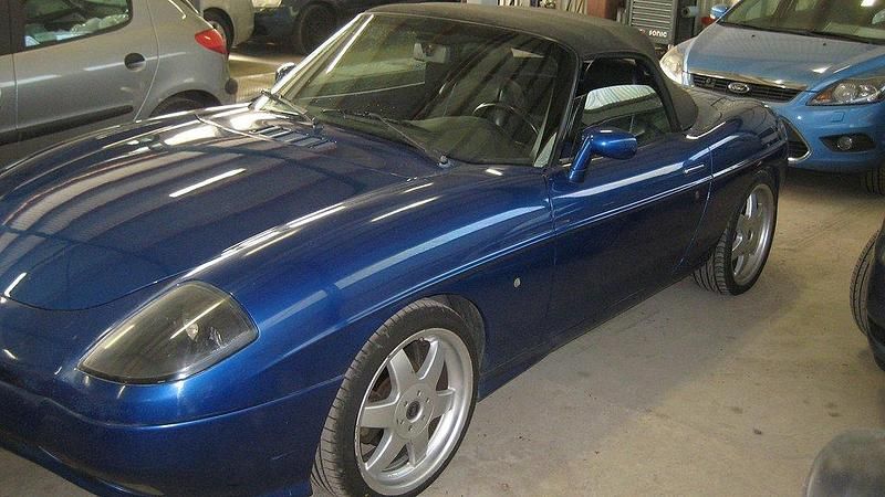 Blå Begagnad 1996 Fiat Barchetta Cab | 50 000 kr - Bild 1/3
