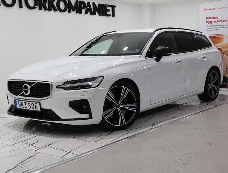 Vit Begagnad 2020 Volvo V60 R-Design Kombi | 299 900 kr (Bra pris) - Bild 1/4