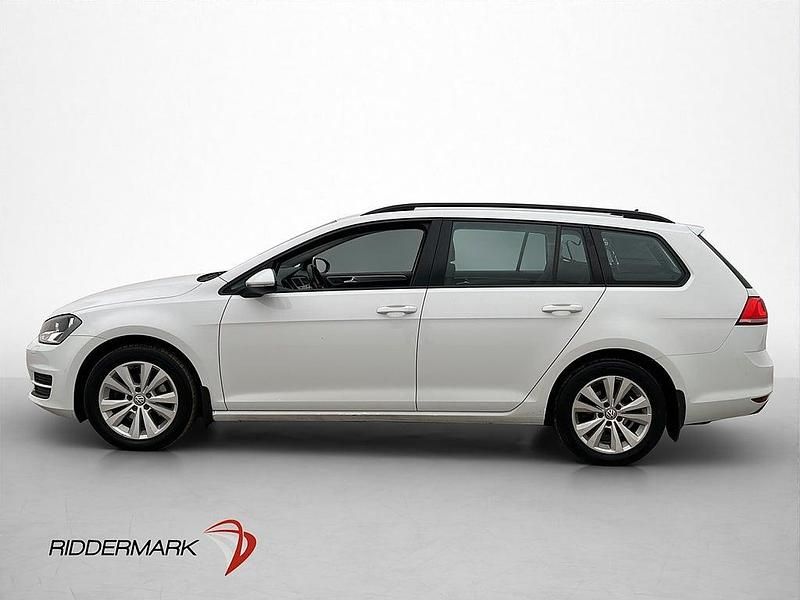 Begagnad VW Golf VII 110 HK (80 kW) 2016 Vit Kombi