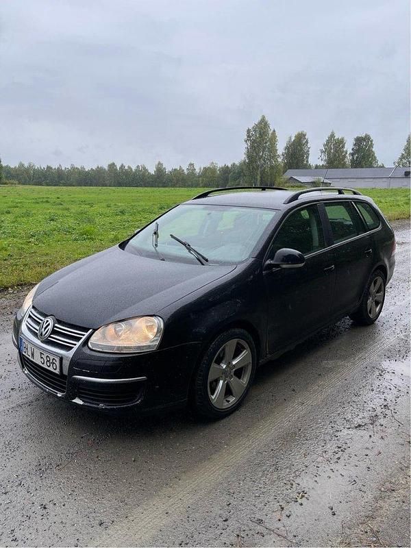 Svart Begagnad 2008 VW Golf VI Kombi | 15 000 kr (Lite dyr) - Bild 1/4