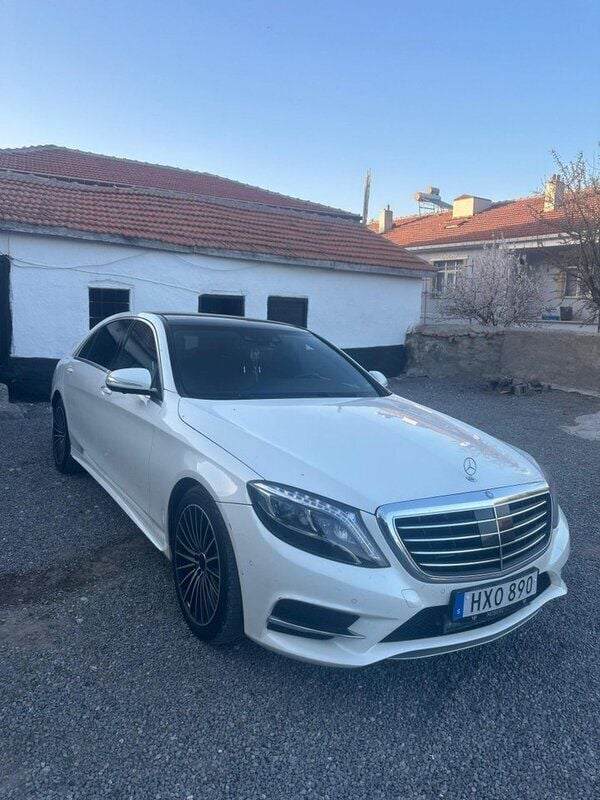Vit Begagnad 2015 Mercedes S350 AMG Sedan | 368 000 kr (Bra pris) - Bild 1/4