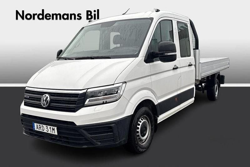 Vit (candyvit) Begagnad 2022 VW Crafter Van | 470 700 kr (Marknadspris) - Bild 1/4